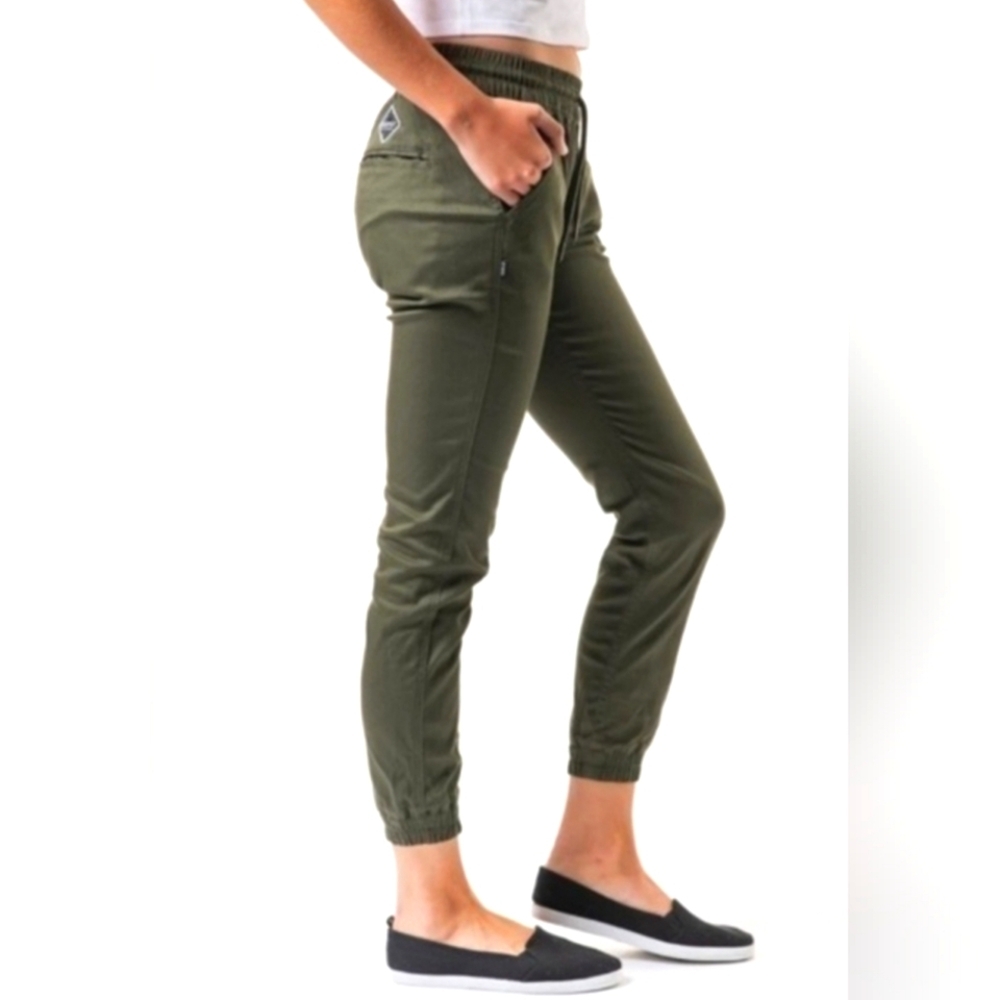 FairPlay 28 Olive Green Cargo Joggers pants size 28